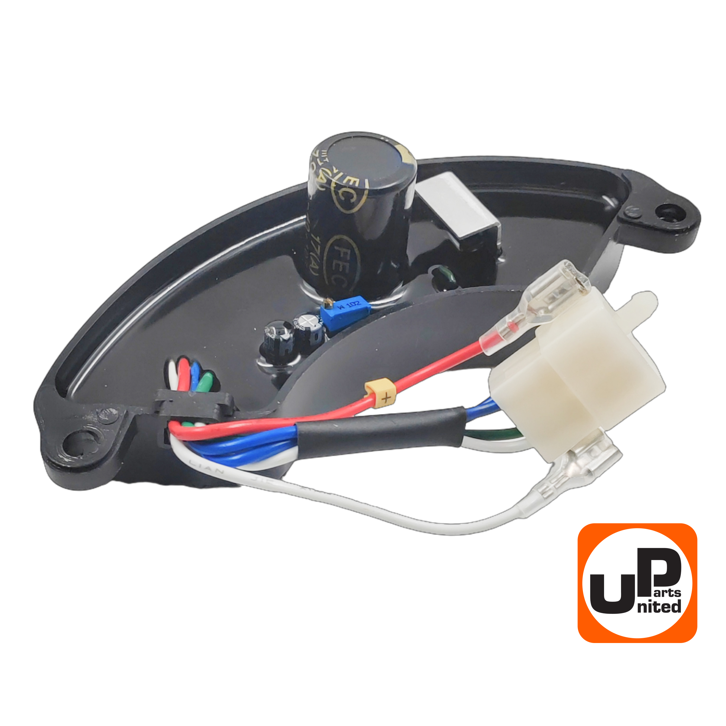 Блок AVR UNITED PARTS 6,5 кВт, 1Ф, полукруглый, провода 4+2, шт