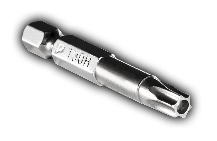 Бита отверточная ПРАКТИКА  "Профи"  Torx Tamper-30 х 50мм  (2шт), блистер