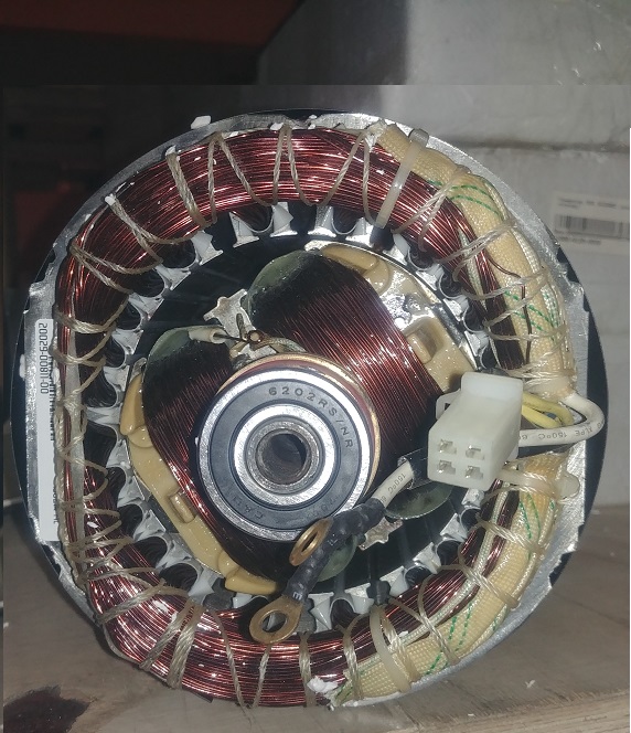 Генератор DDE Ø160мм, 6202 (только ротор+статор) GG3300Z --> 919-938-087, шт