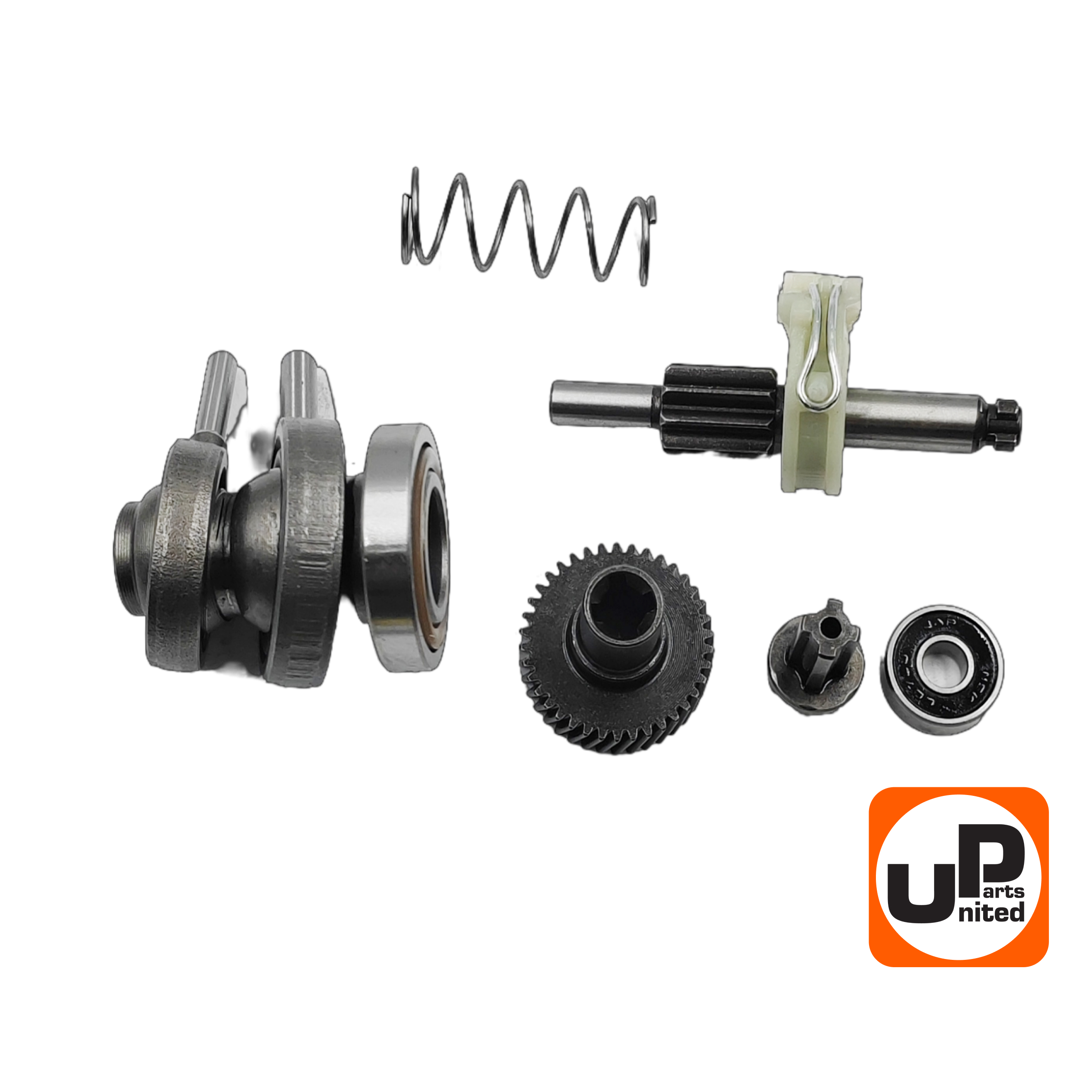 Вал UNITED PARTS в сборе с подшипником качения для BOSCH GBH2-28 (90-0934), шт