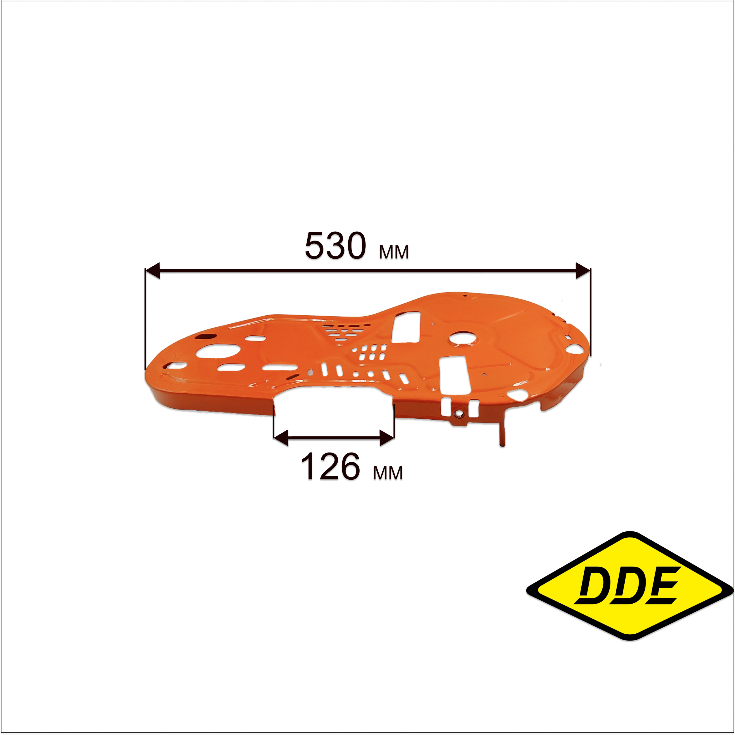 Кожух ремня DDE V 600 II - 65HPR " Мустанг-2M " внутренний  (2.04.06.031200), шт