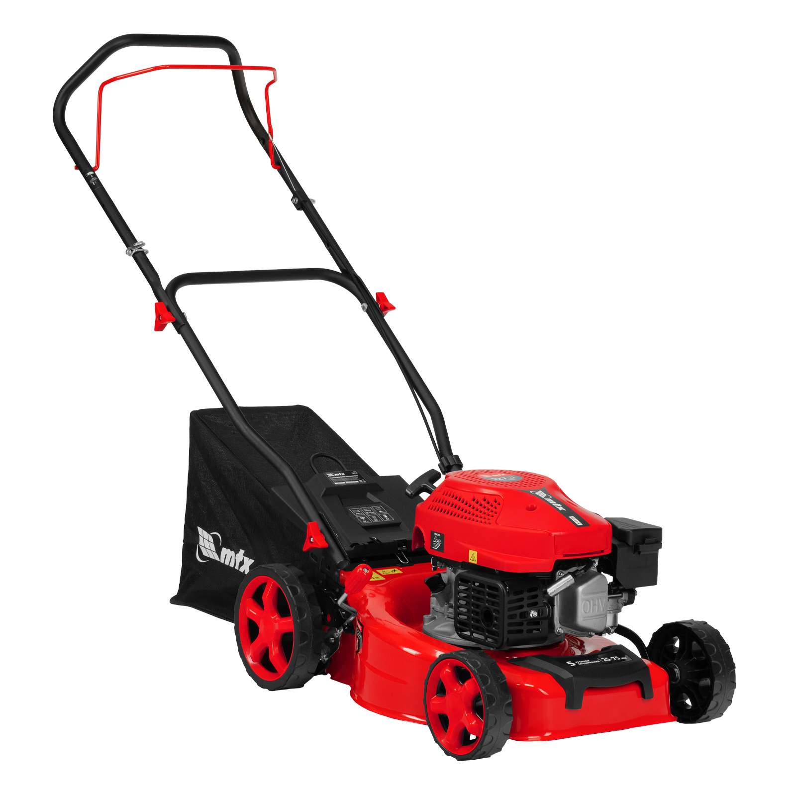 Газонокосилка бензиновая GL41-K, 41 см, 40 л MTX