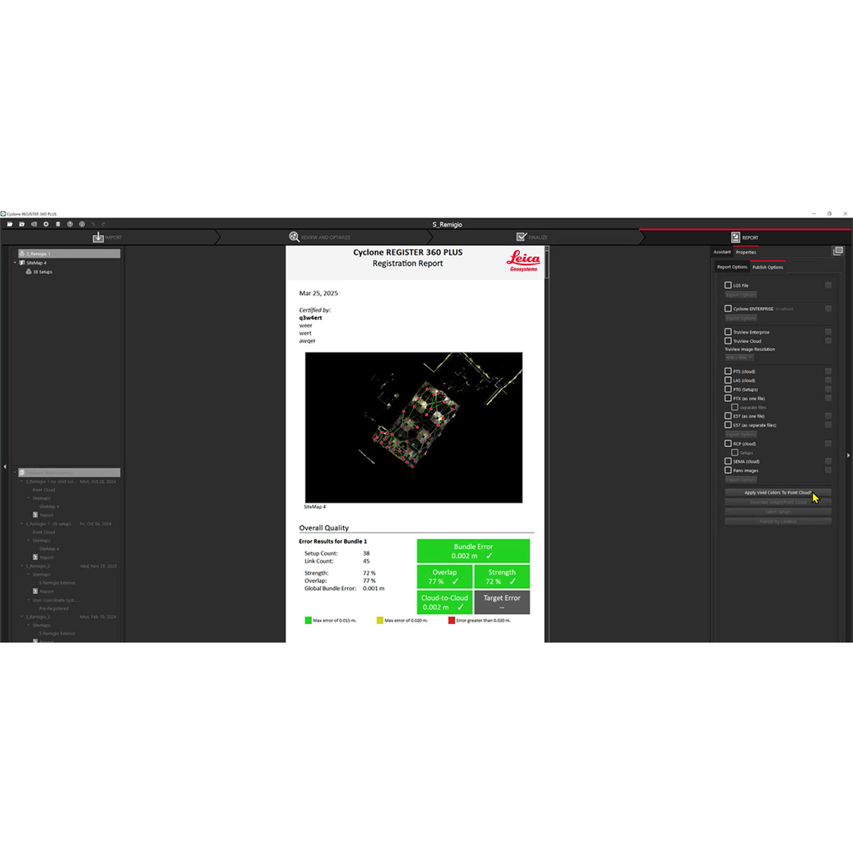 Программное обеспечение Leica Cyclone REGISTER 360 PLUS Permanent