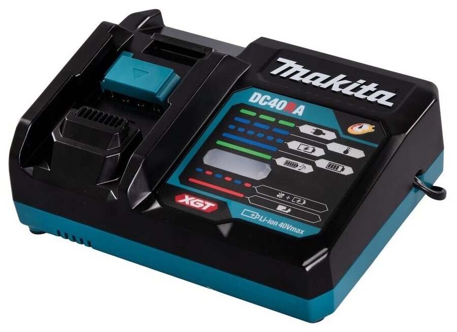 Шлифмашина аккумуляторная угловая MAKITA GA029GZ (XGT BL 40В, 125 мм, 3000-8500 об/мин, клавиша, кожух, эл.тормоз, XPT, AFT, плавный пуск, а, шт