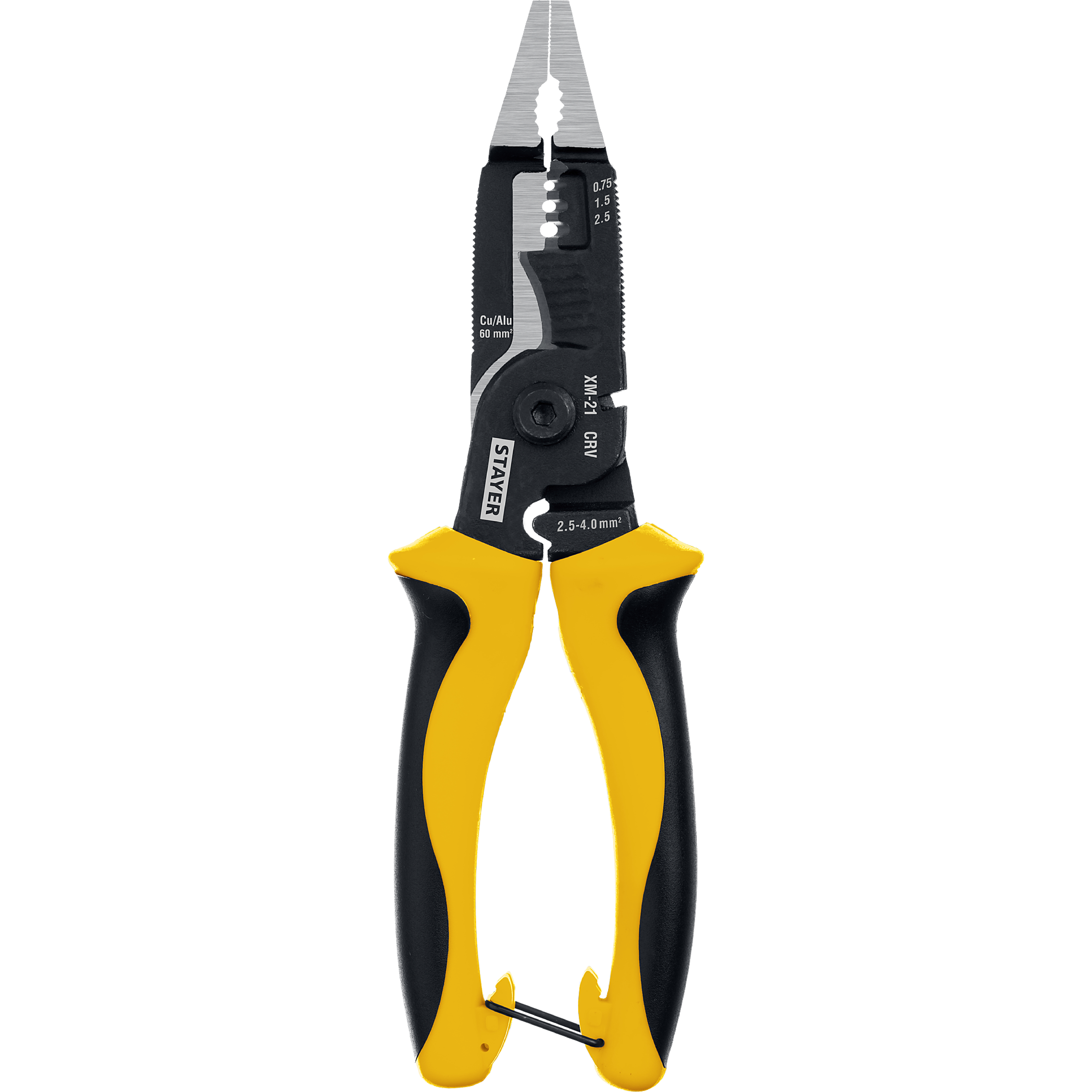 STAYER HERCULES XM-21, 4в1 электромонтажные клещи (23342-21)