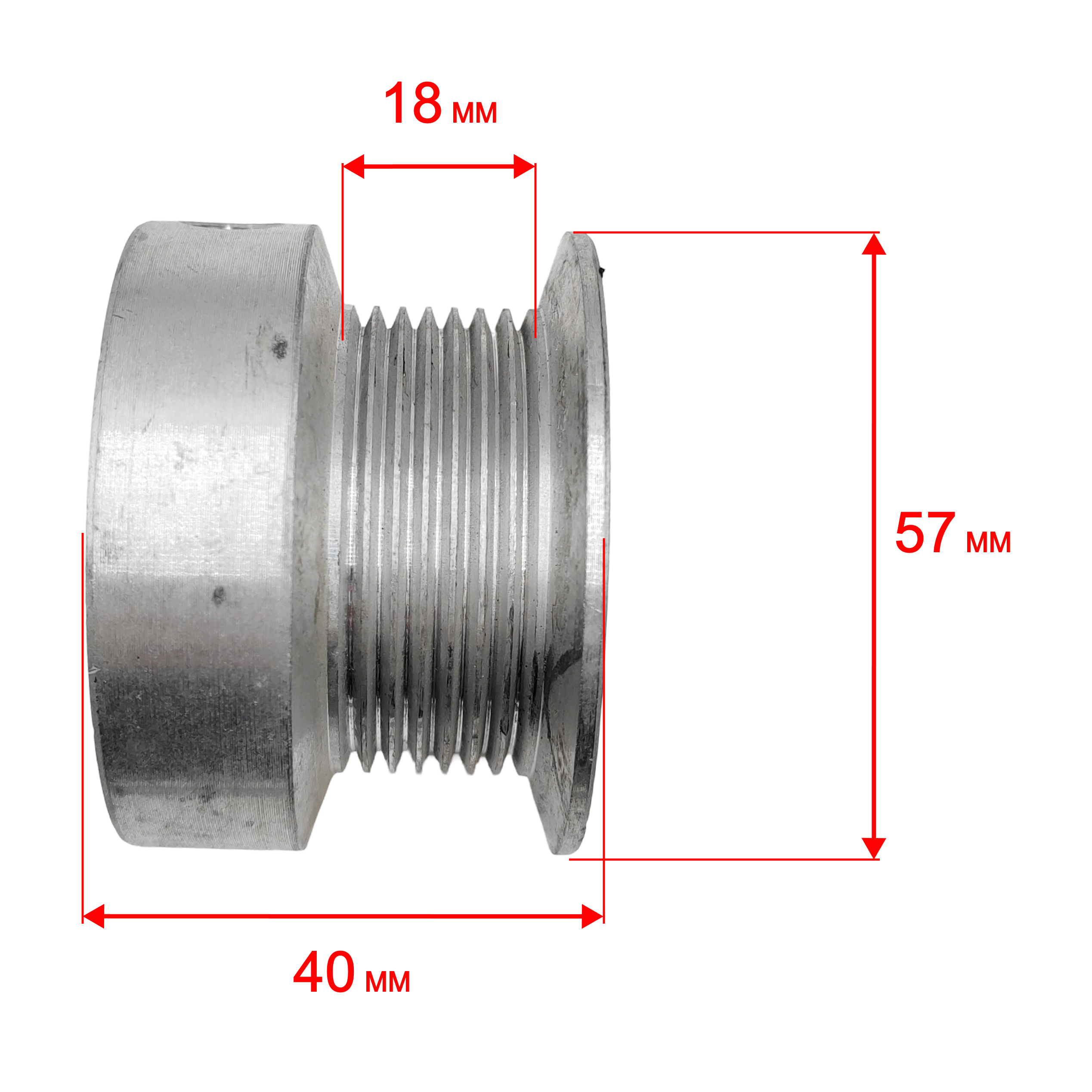 Шкив DDE V500 ремня (V500-91), шт