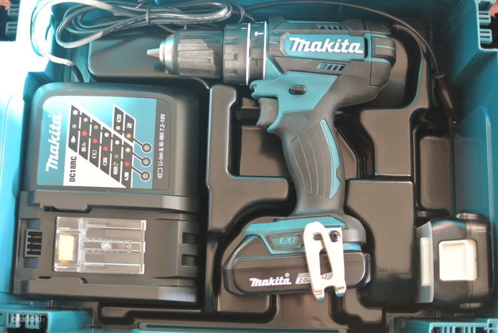 Дрель аккумуляторная ударная MAKITA DHP482SYE