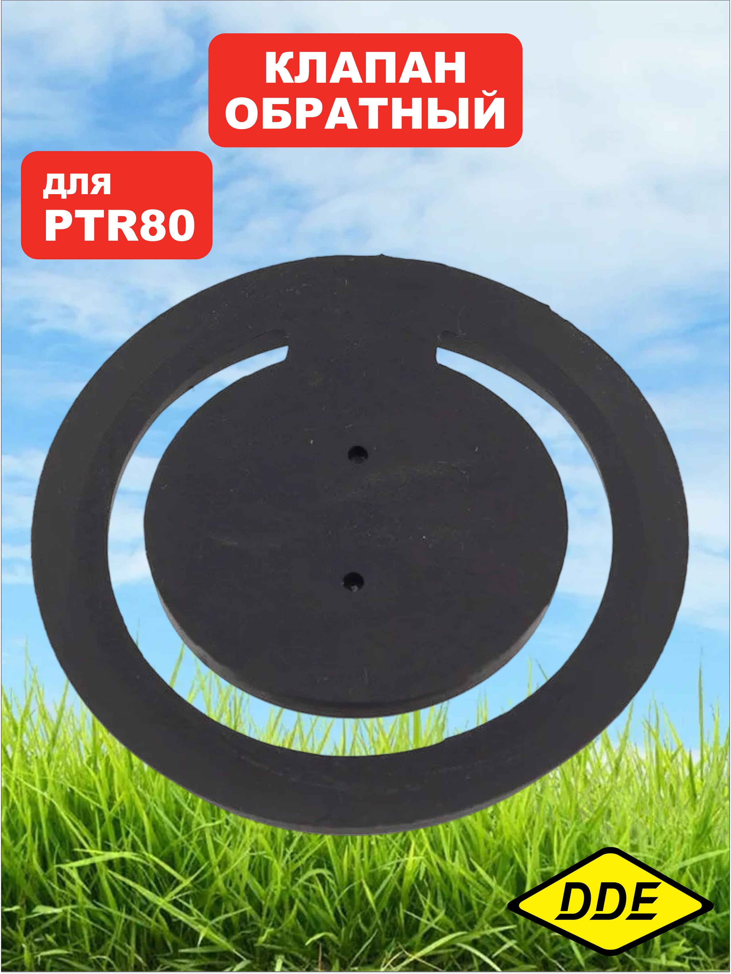 Клапан обратный  DDE PTR80, шт