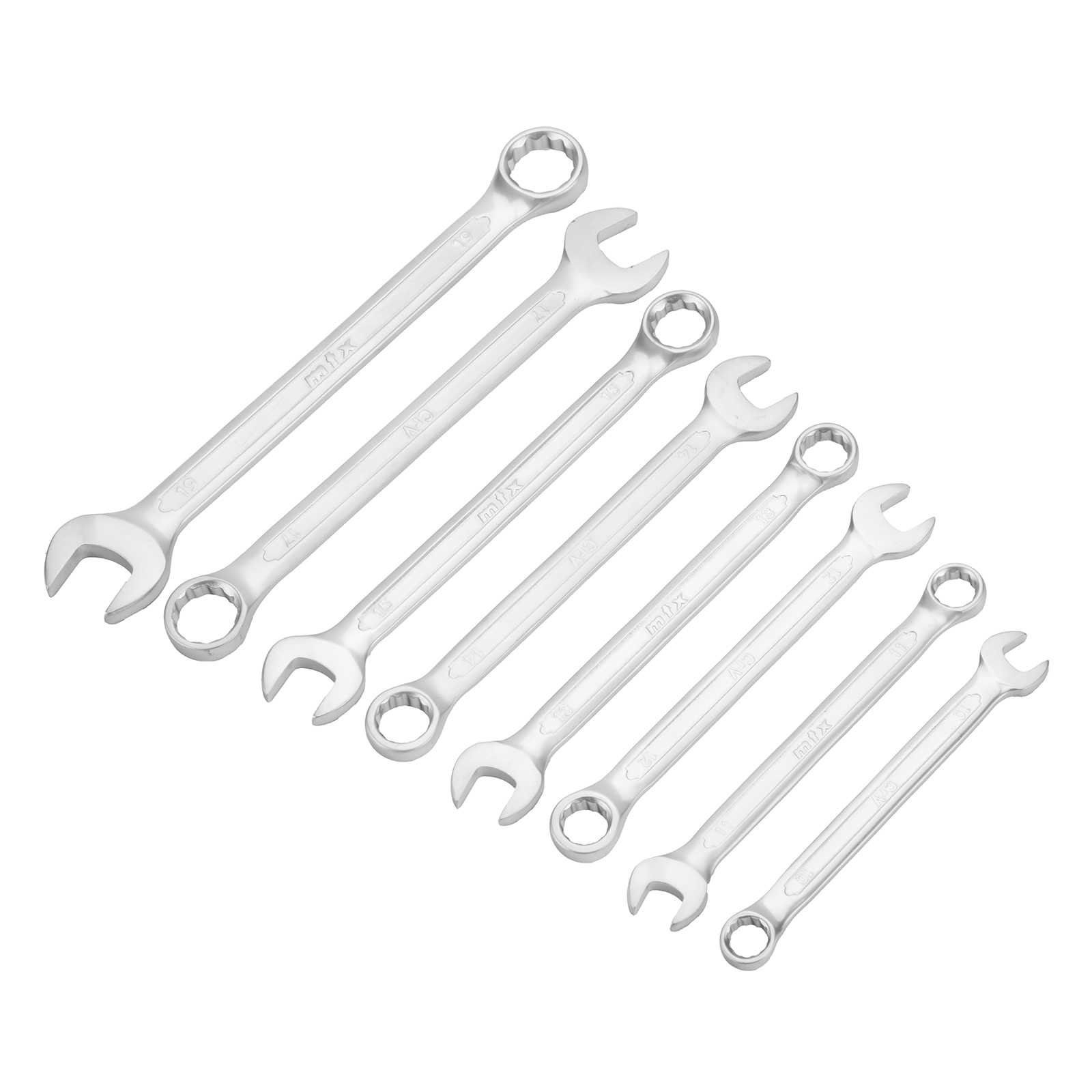 Набор инструментов, 1/2", 1/4", пластиковый кейс 76 предметов MTX