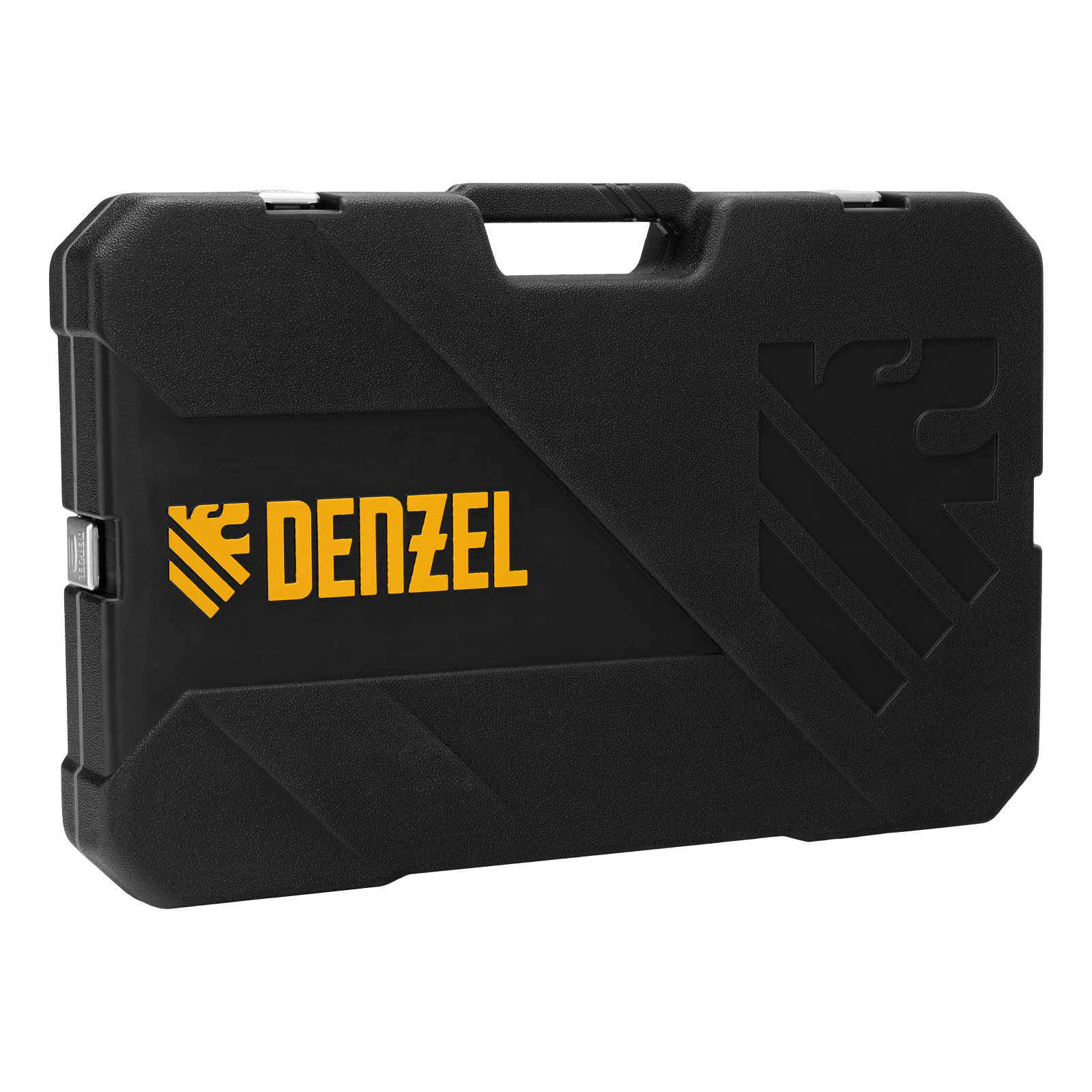 Набор инструментов, 1/2", 3/8", 1/4", CrV, S2, пластиковый кейс, 232 предмета Denzel