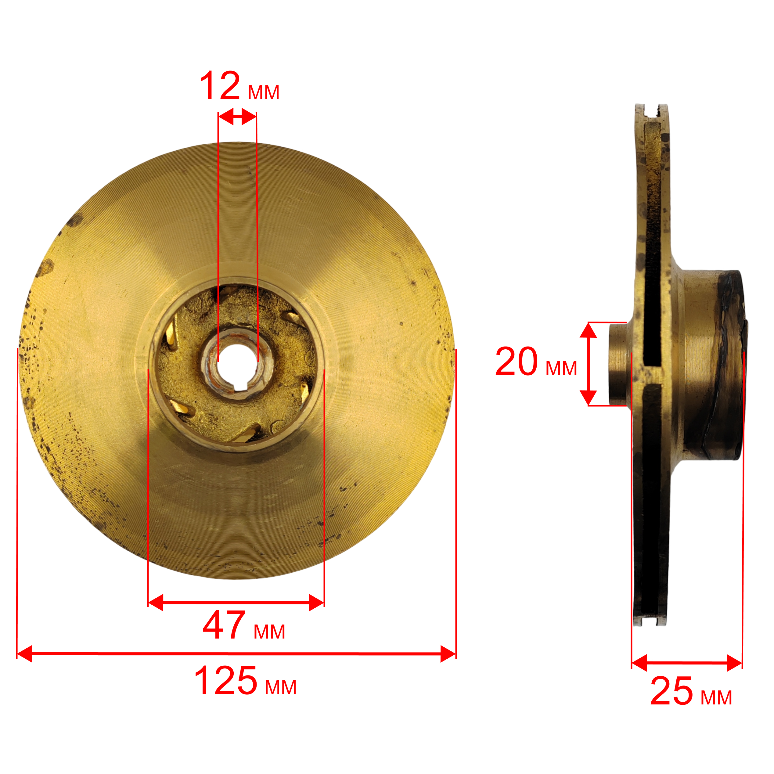 Крыльчатка QUATTRO ELEMENTI A800Ci-Deep (645-280-011), шт