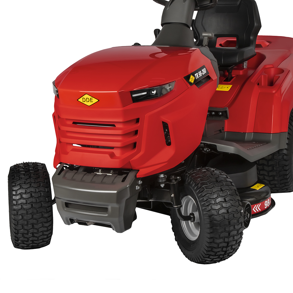 Трактор садовый DDE  TR 98 - 260 (15 л.с., 98 см, 25-110 мм, сборник 260 л), шт
