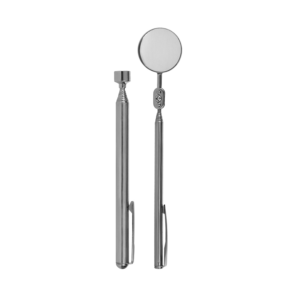 Ручка магнитная телескопическая КОБАЛЬТ 130 - 635 мм, магнит до 1.6 кг в наборе с зеркалом (918-153), шт