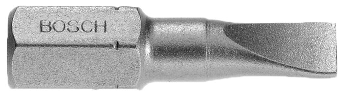 Бита BOSCH S-1,0x5,5 x 25 мм (3 шт), блистер (2607001464), шт