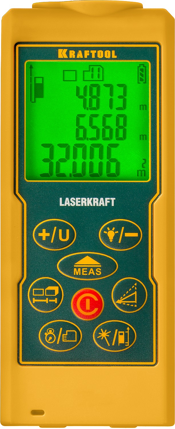 KRAFTOOL Laser-Kraft, 70 м, лазерный дальномер (34760)