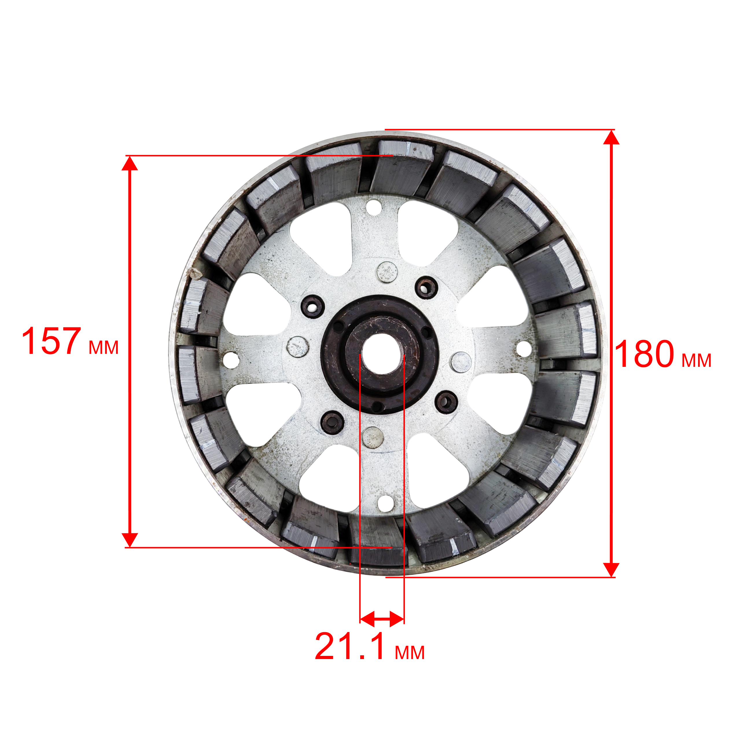 Якорь DDE DPG5551i со стороны глушителя, шт