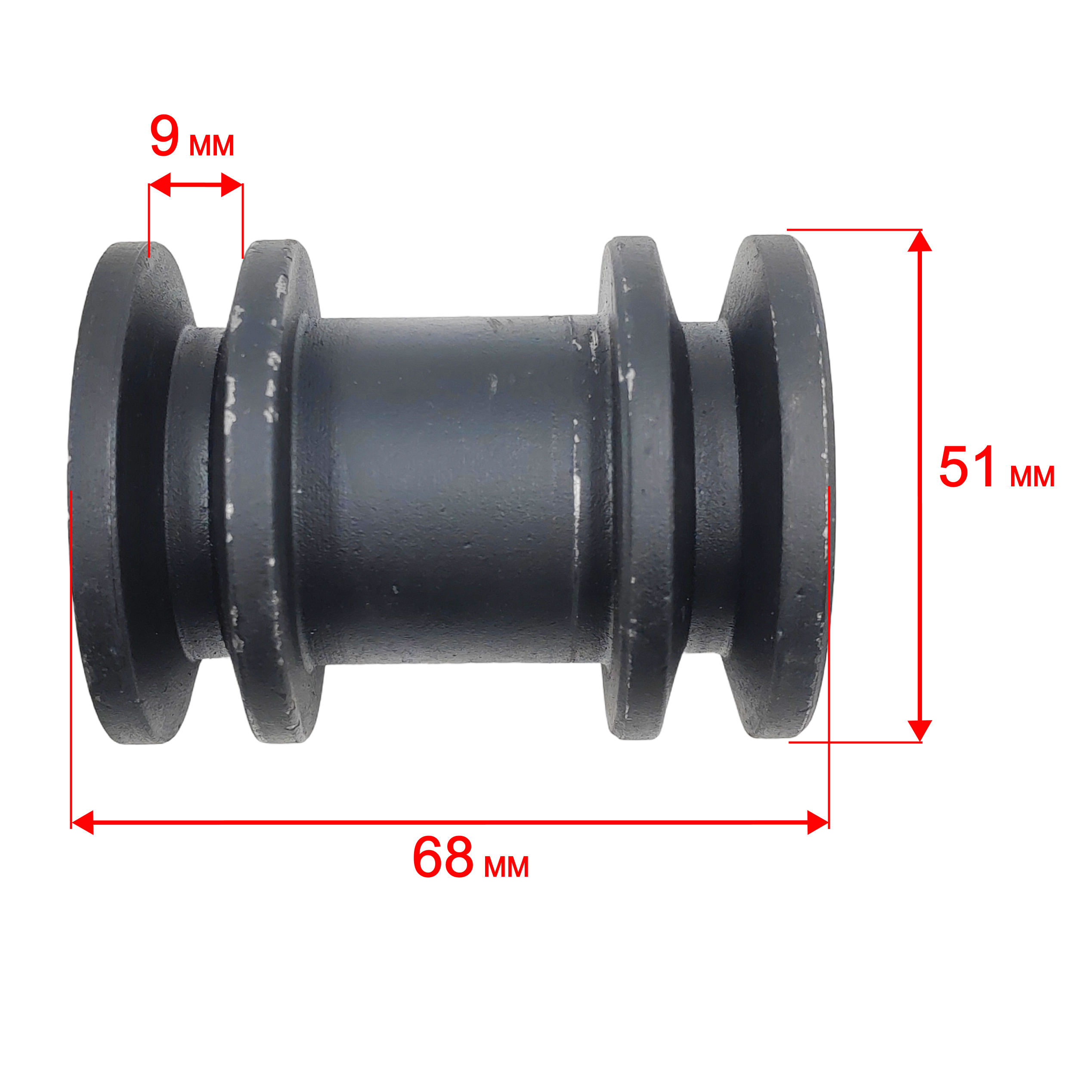 Шкив ведомый газонокосилки DDE ST6562/7066/E, шт