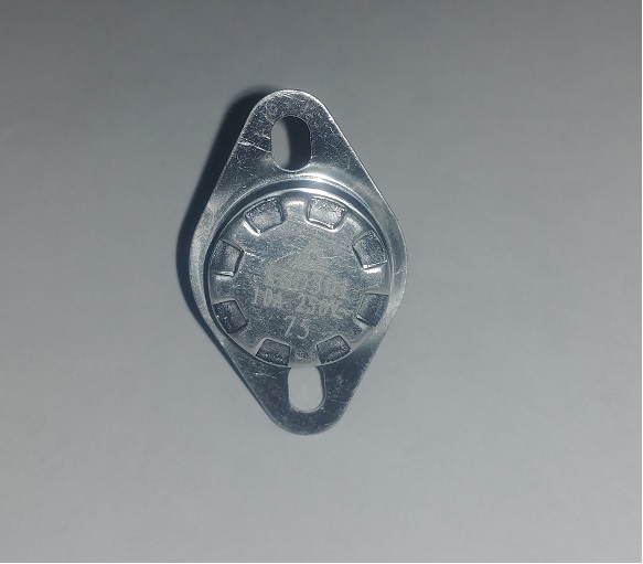 Термостат QUATTRO ELEMENTI KSD301 10А, 250В, 75*C   QE-30G (911-550-009), шт