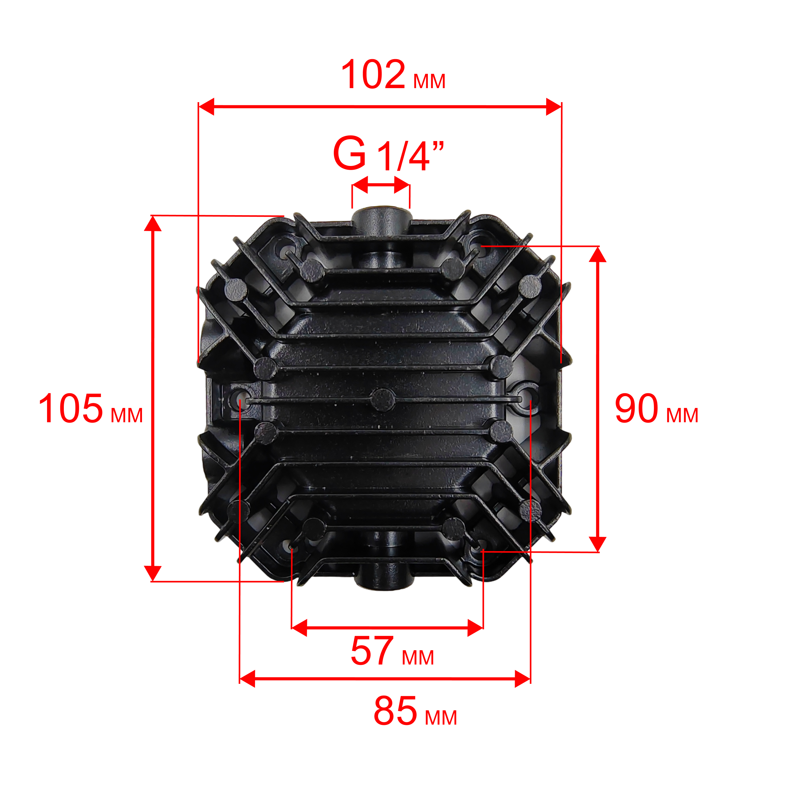 Головка цилиндра QUATTRO ELEMENTI PACIFIC 50-280, шт