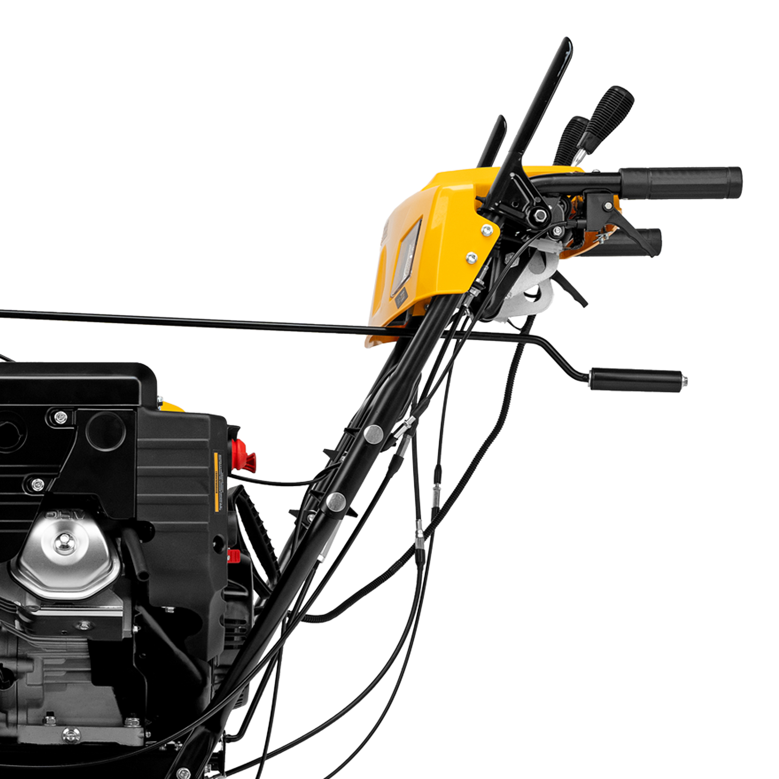 Бензиновая снегоуборочная машина SBL 711DT PRO, 420cc, гусеницы, эл.старт, блок. дифф. Denzel