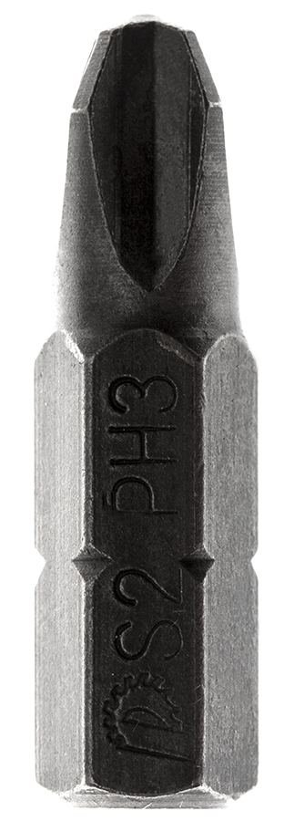 Бита отверточная ПРАКТИКА  "Мастер"   PH-3 х 25мм  (3шт), блистер