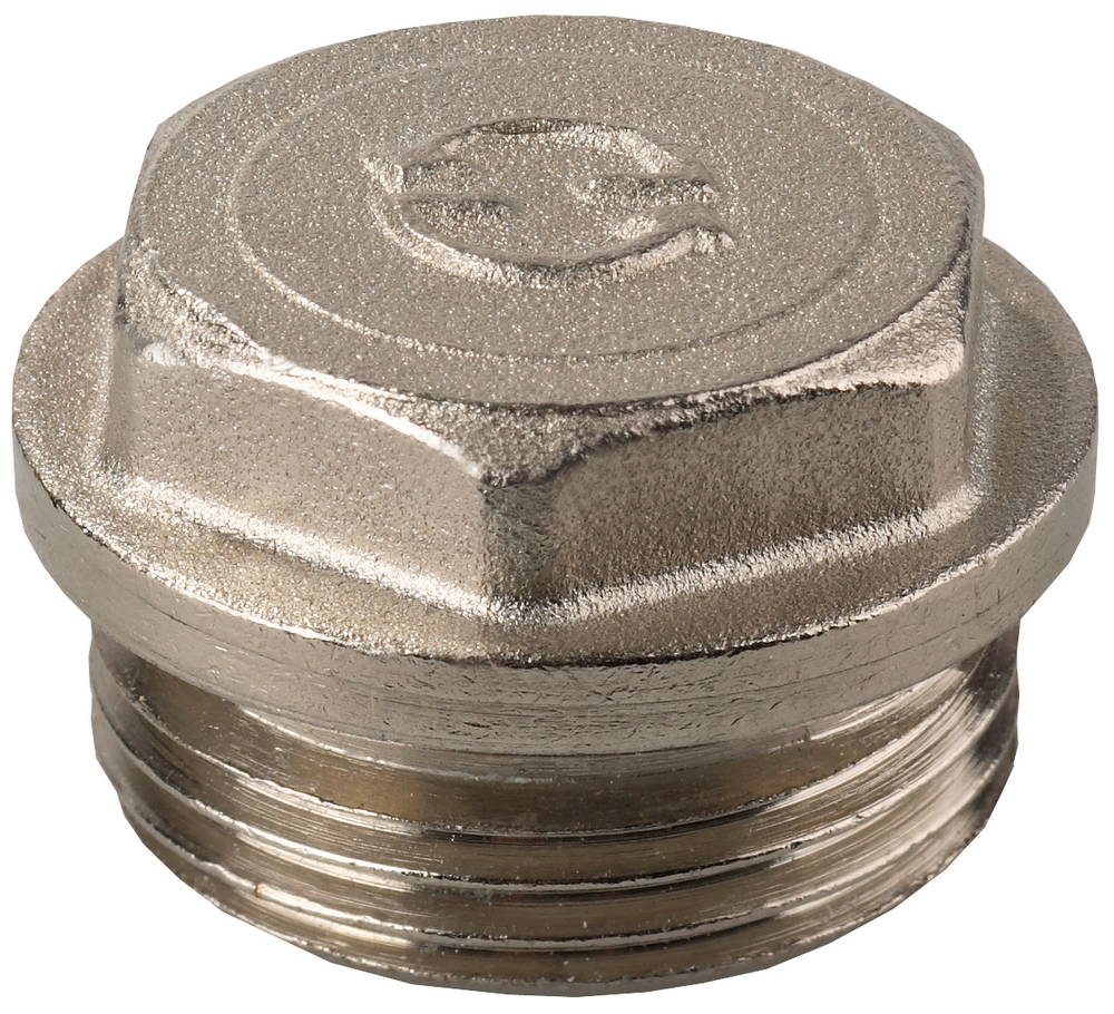 GENERAL FITTINGS 1/2″, с прижимной шайбой, латунь, заглушка (51100-1/2)