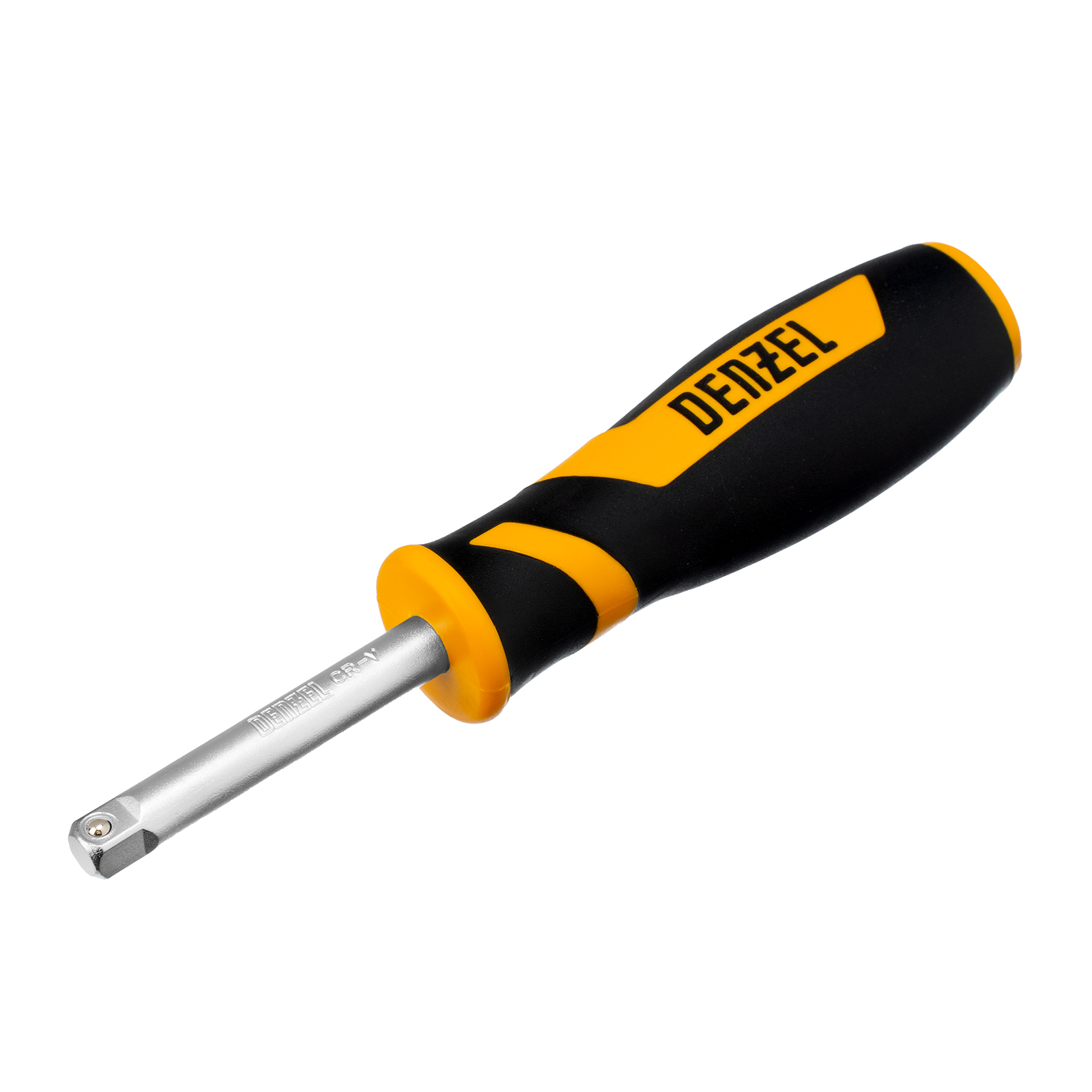Набор инструментов, 1/2", 1/4", CrV, S2, пластиковый кейс, 82 предмета Denzel