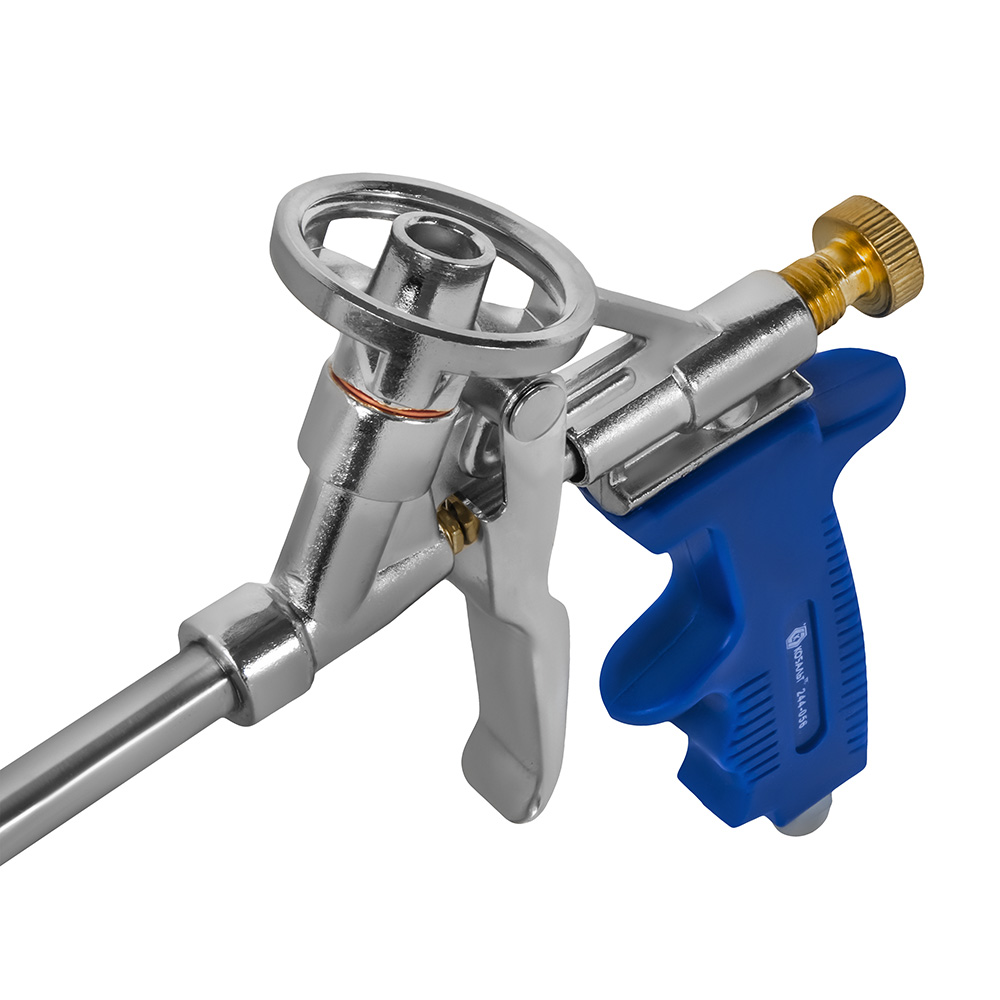 Пистолет для монтажной пены КОБАЛЬТ металлический корпус