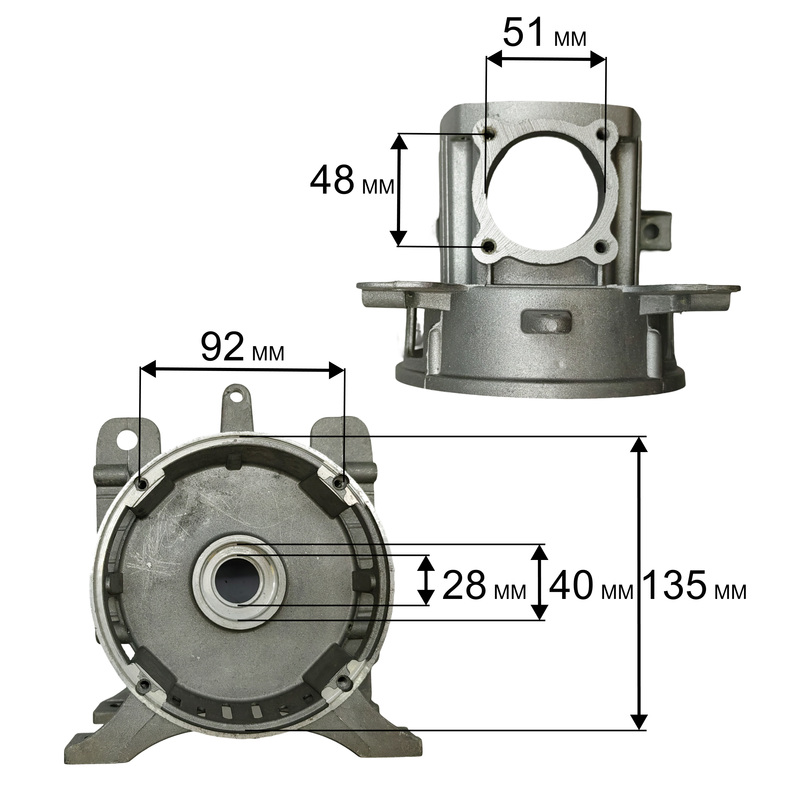 Картер QUATTRO ELEMENTI KM8-140 (248-450-022), шт