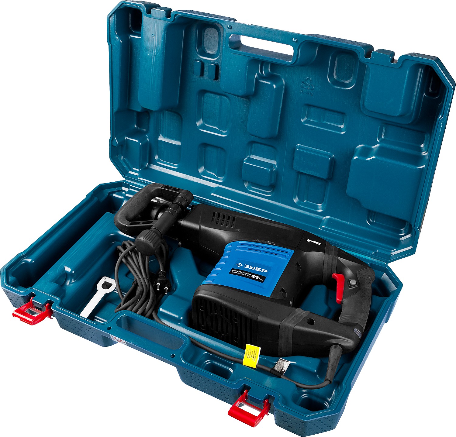 ЗУБР 25 Дж, 1500 Вт, АВТ, отбойный молоток SDS-Max, Профессионал (ЗММ-25-1500 ЭВК)
