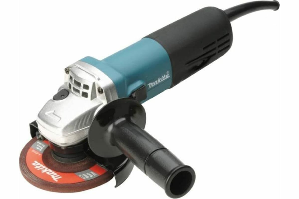 Шлифмашина угловая MAKITA 9557HNRK (115мм,840Вт,11000об/мин. плавный пуск, функция антирестарта,кейс), шт