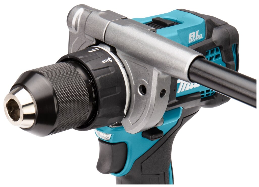Дрель аккумуляторная безударная MAKITA DF001GZ (XGT BL 40В, 13мм, 140/68Нм, AFT, XPT, длина 182мм.), шт