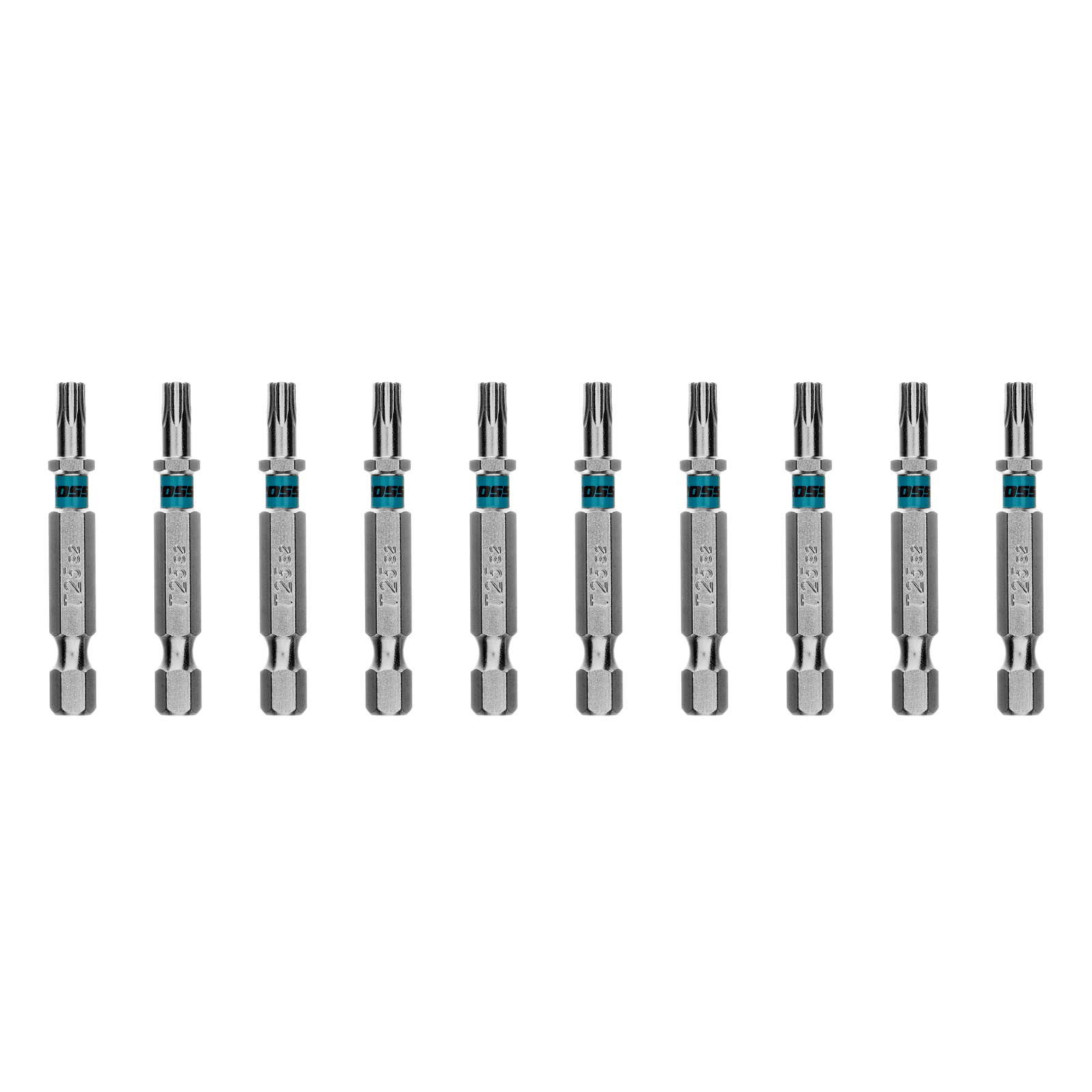 Бита Torx 25х50мм, сталь S2, шестигр., 10 шт. Gross