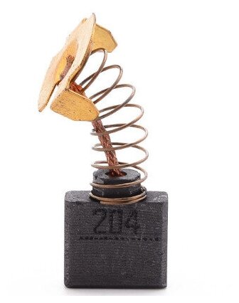 Щетка графитовая MAKITA CB-204 7 Х 18 мм с пружиной 9069, GA9020/30/40, 2414NB --> 90-0435, пар