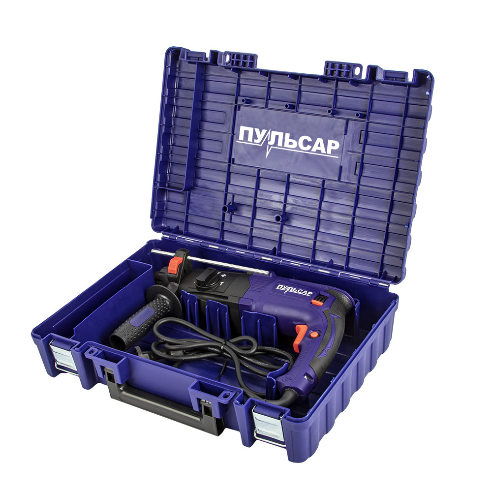 Перфоратор SDS-plus ПУЛЬСАР ПЭ 26-850 (850Вт, 3,1Дж, 3 режима, 2,6кг) (792-643), шт