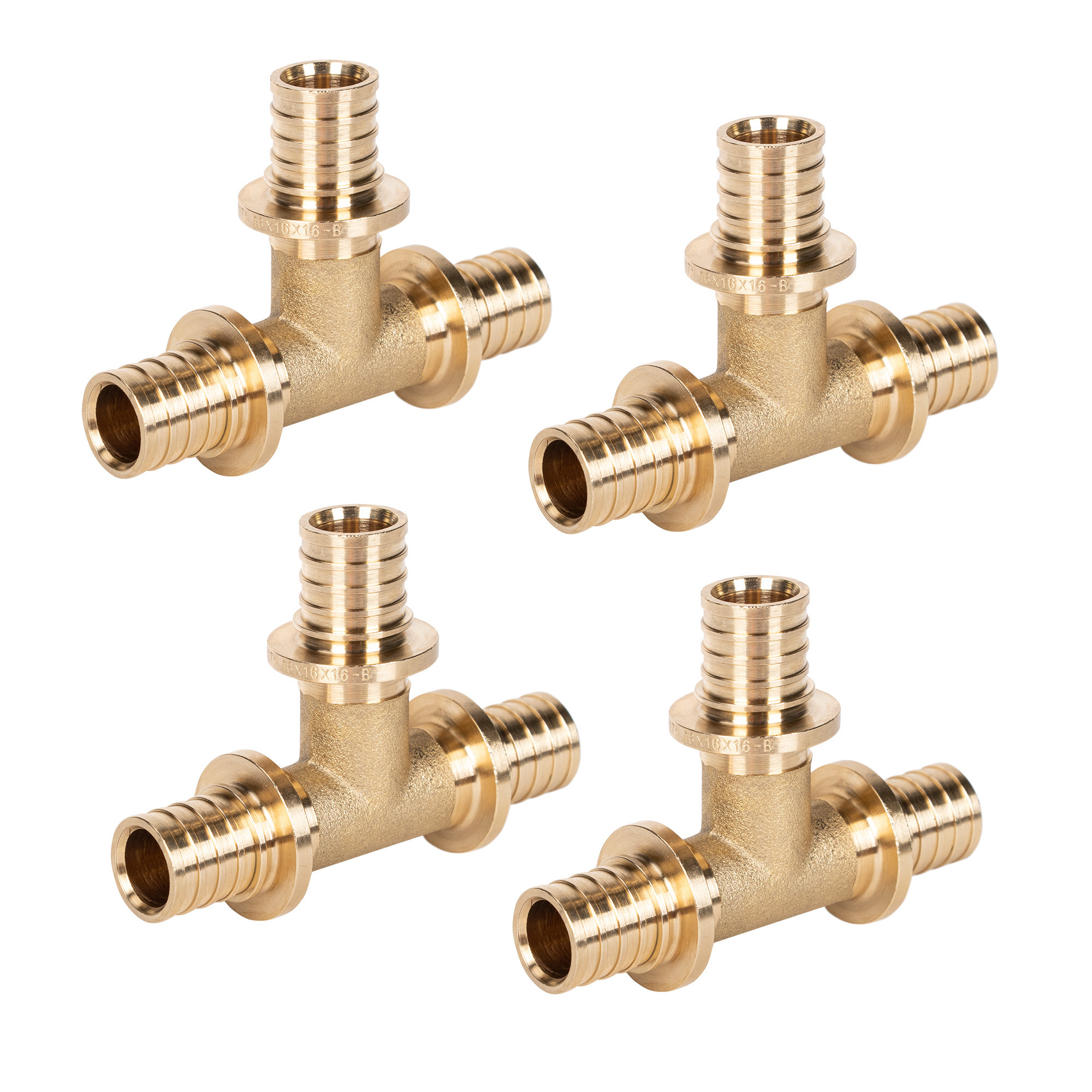 Тройники аксиальные Royal Thermo 16х16х16 упаковка 4шт