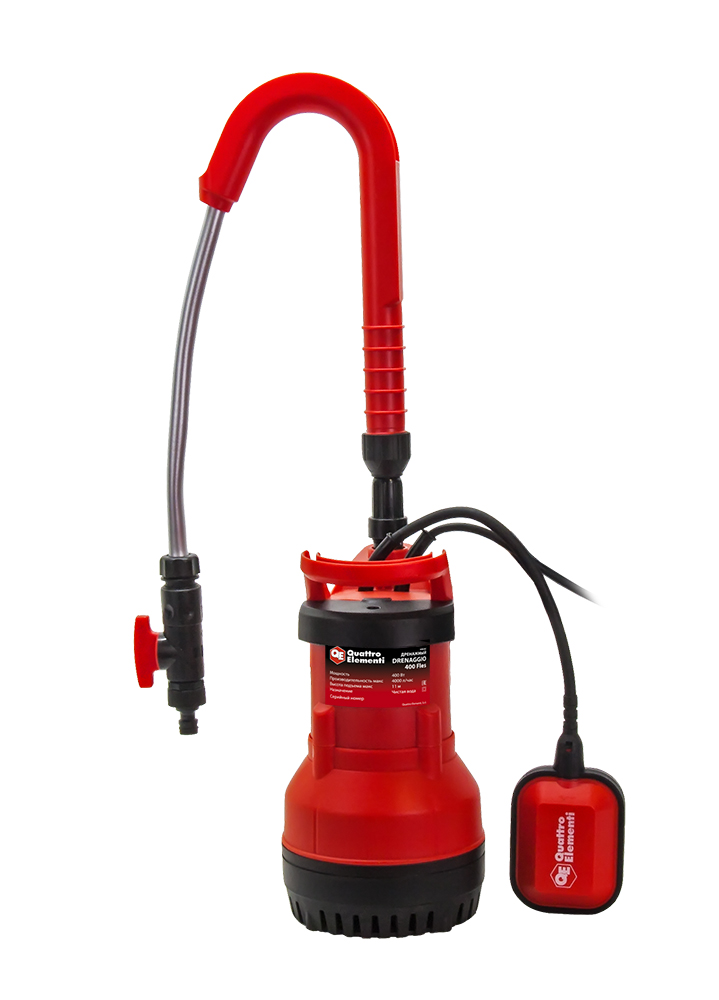 Дренажный насос QUATTRO ELEMENTI Drenaggio  400 FLES
