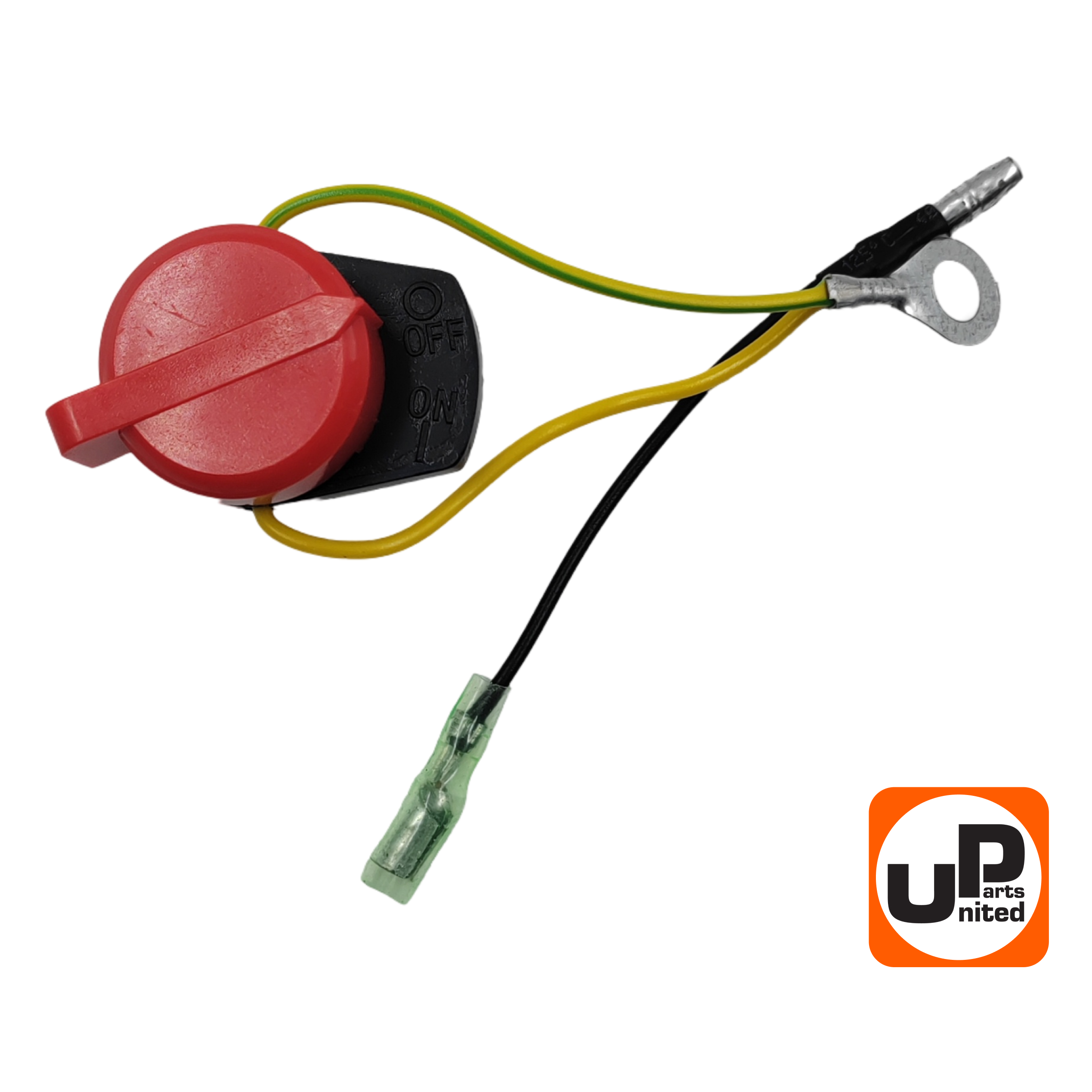 Выключатель зажигания UNITED PARTS 168/170F, 173F-192F, GX160-390 три провода, шт