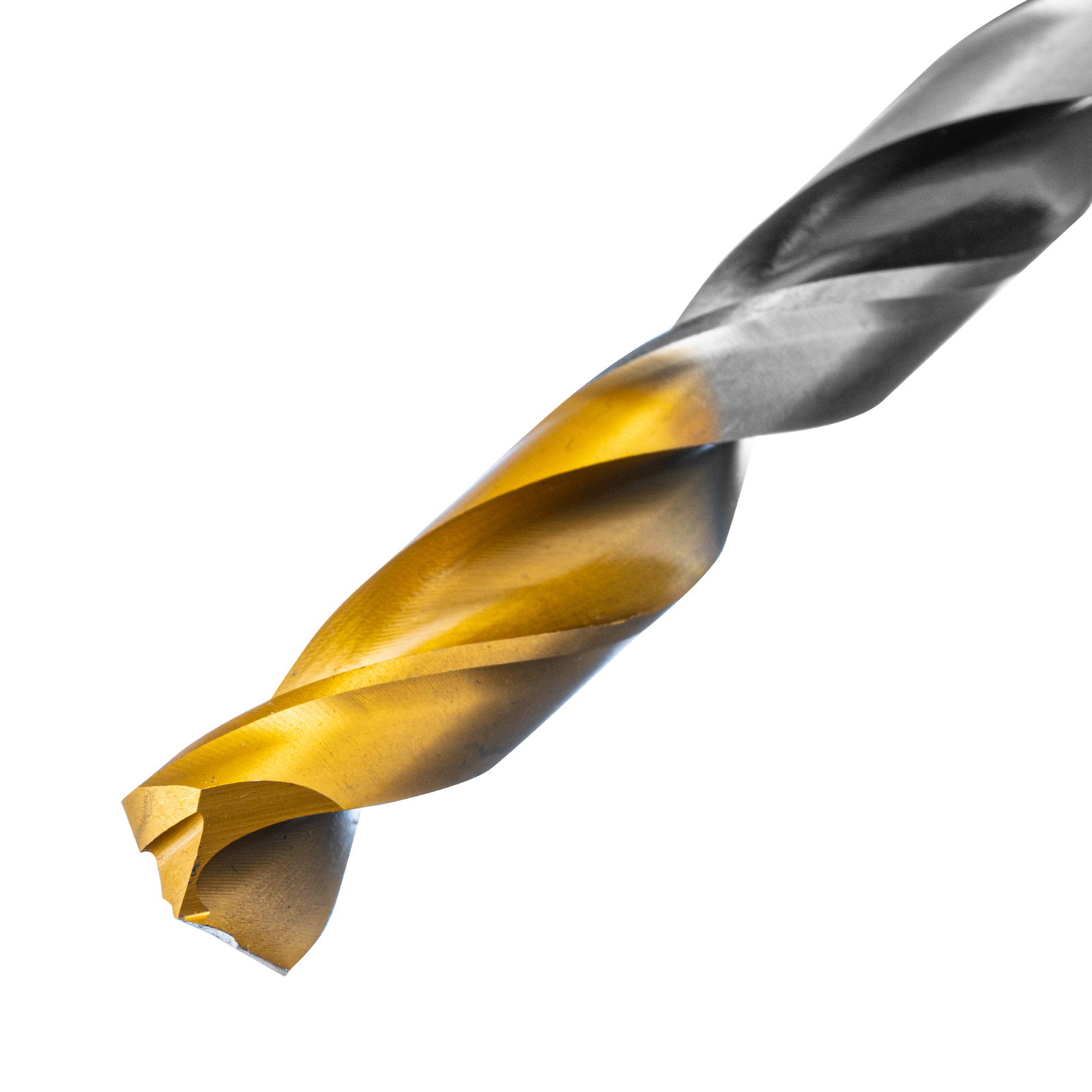Сверло спиральное по металлу 11 x 142мм, Р6М5, Golden Tip, многогранная заточка Denzel