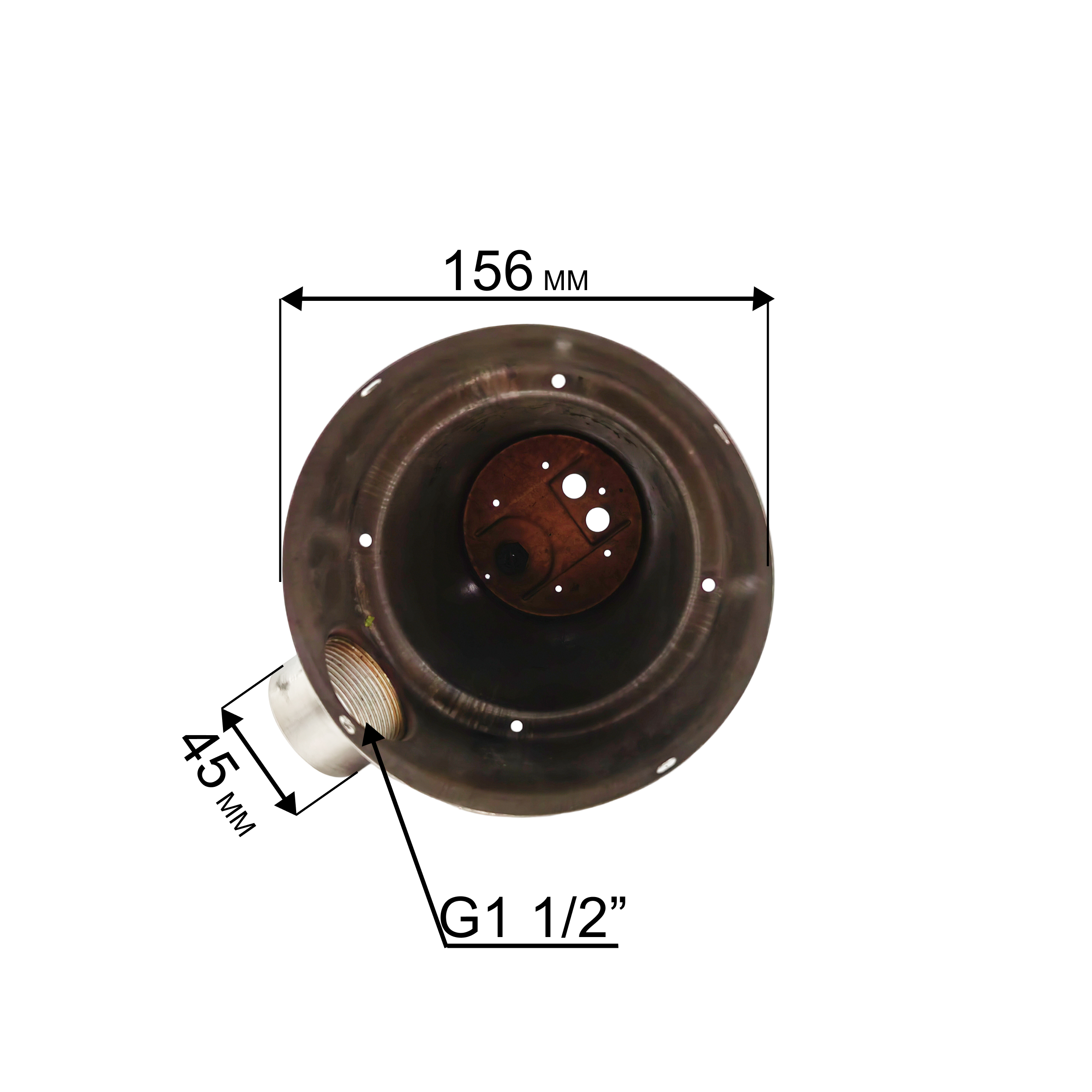 Корпус насоса водяного QUATTRO ELEMENTI Drenaggio 1100F Inox (770-742-014), шт