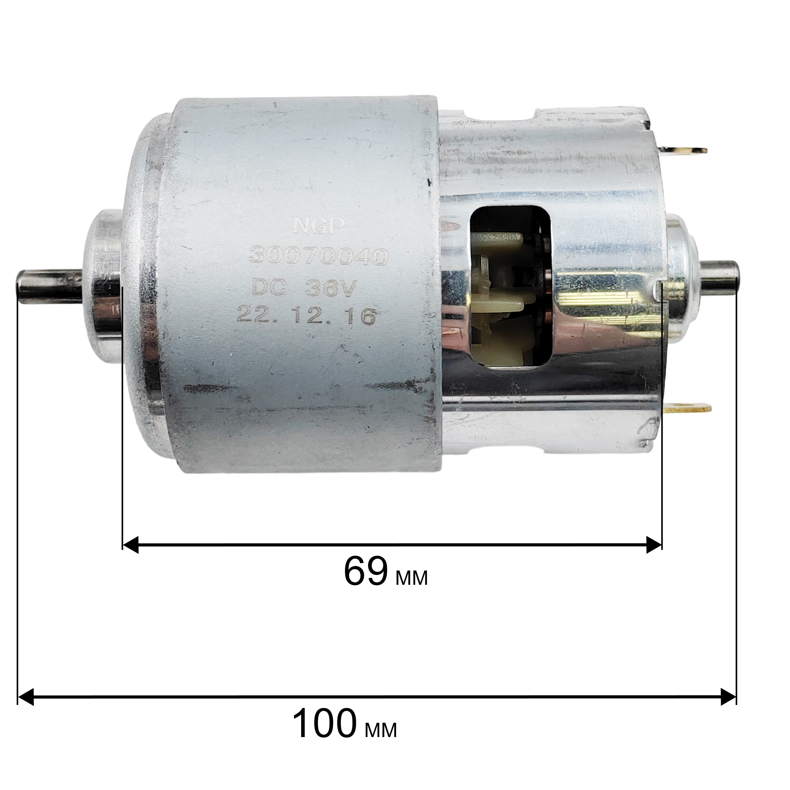 Двигатель эл. постоянного тока DDE HTB 5640 BlueTec  (909-334-027), шт