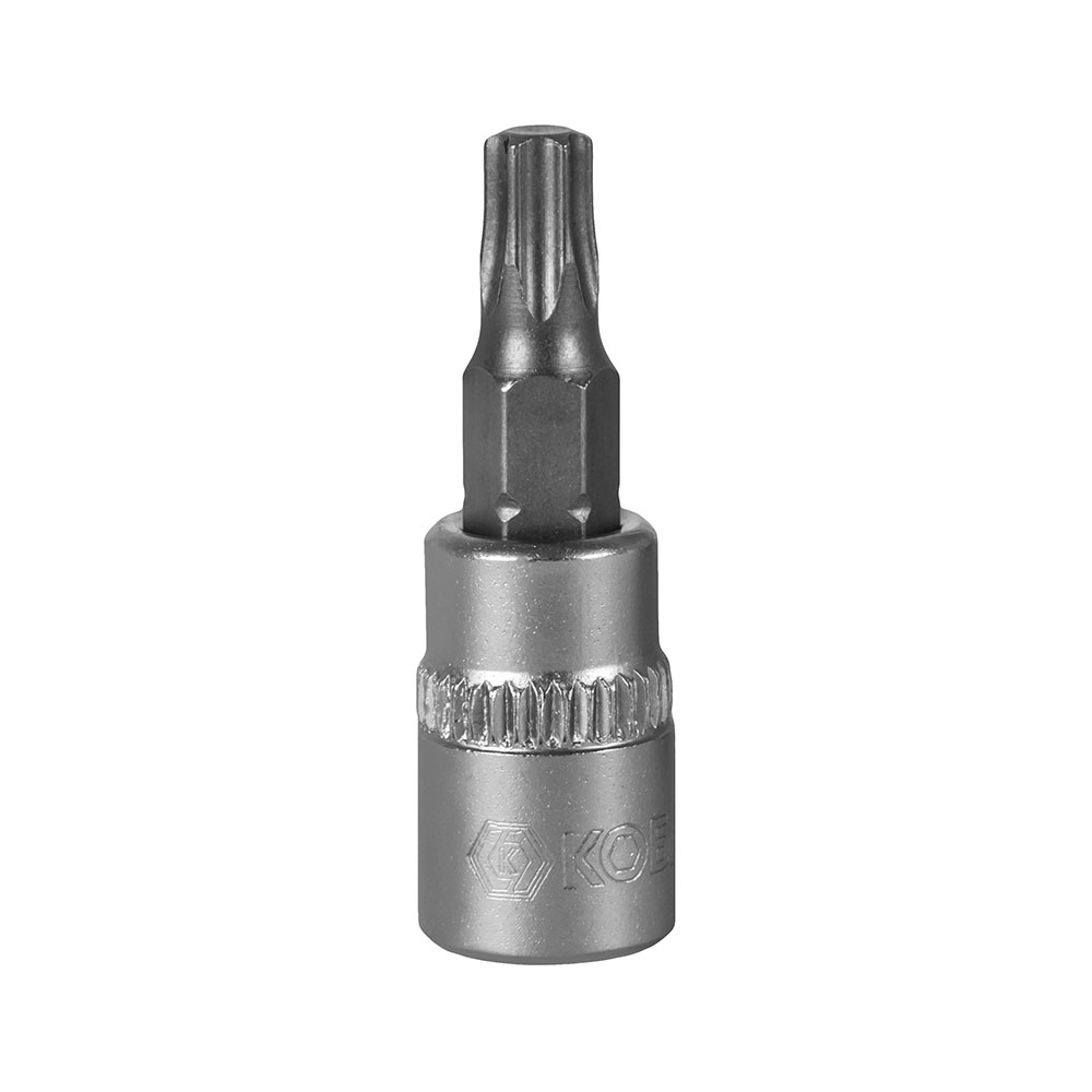 Головка торцевая со вставкой КОБАЛЬТ 1/4", TORX27, CR-V, подвес (923-606)