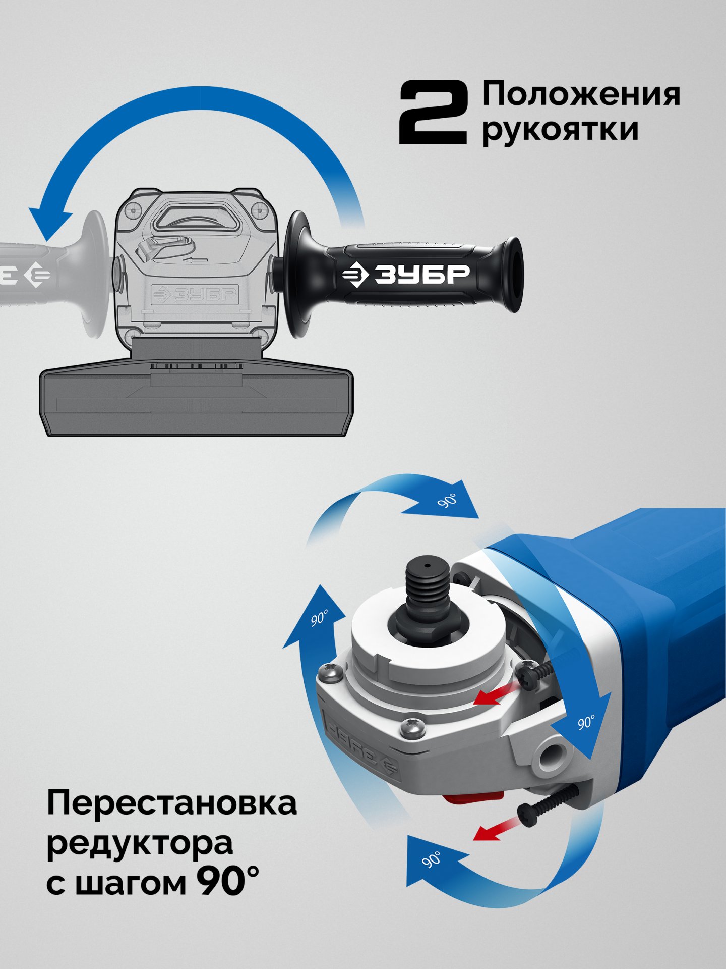 ЗУБР 20 В, ″Сотка″ d105 мм, 1 АКБ LMS (2 А·ч), компактная УШМ, сумка, Профессионал (AB-100-850-21)