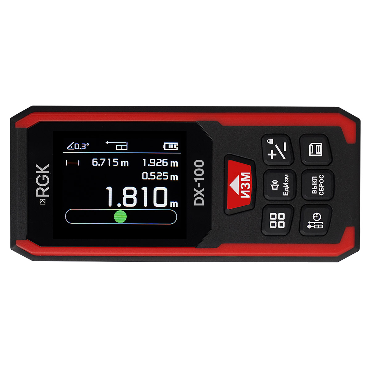 Лазерный дальномер RGK DX100