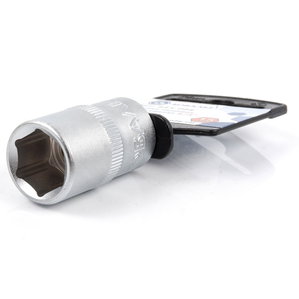 Головка торцевая КОБАЛЬТ 1/2", 15 мм, Cr-V(1 шт.) подвес