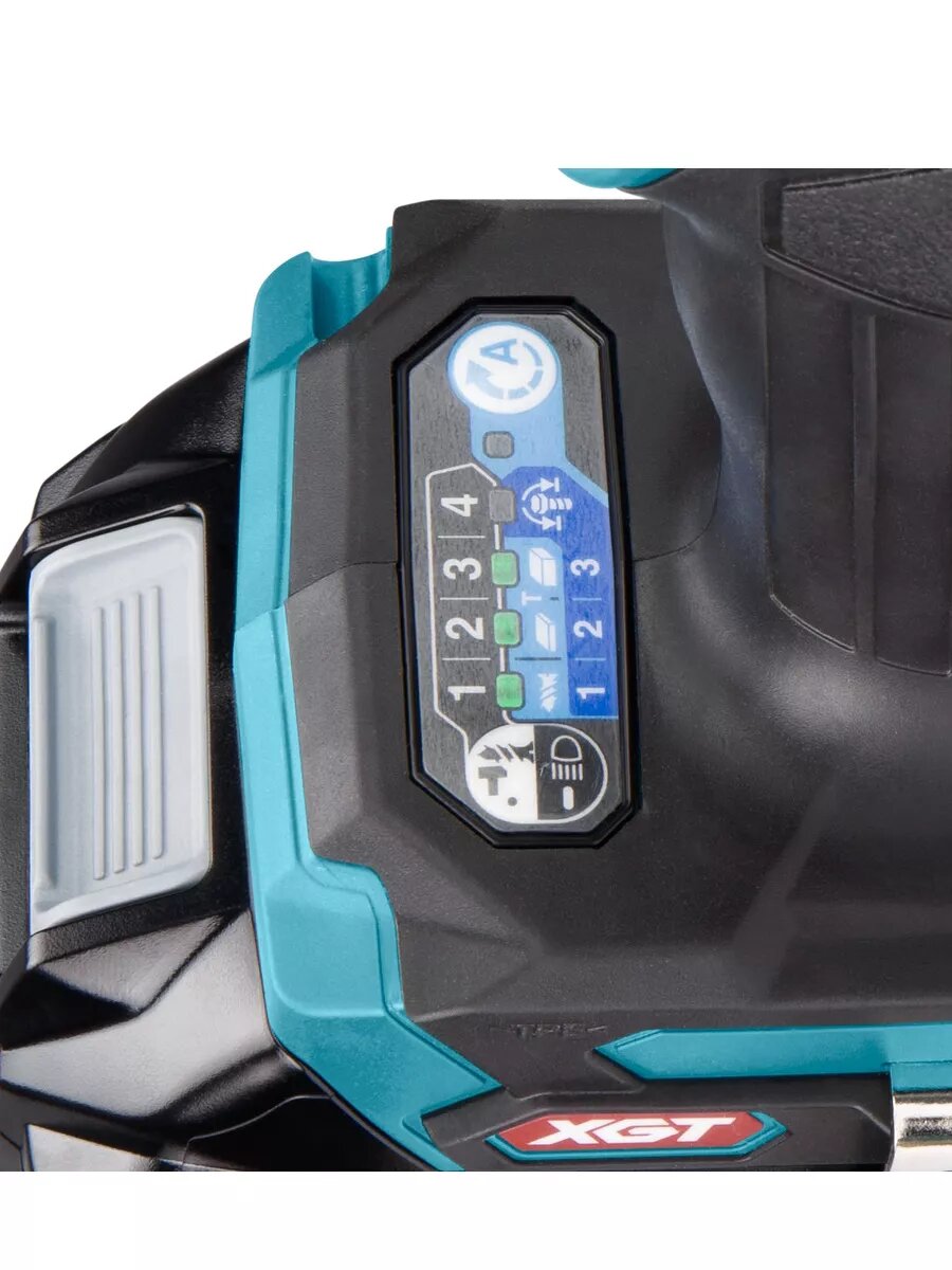 Шуруповёрт аккумуляторный ударный MAKITA TD001GZ (XGT BL 40В, 1/4",220 Нм, 8 реж.,XPT,без акк и З/У), шт