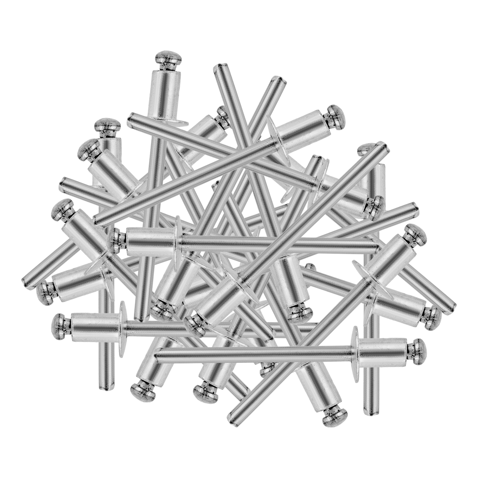 Заклепки алюминиевые, 5/32"-1/4", 4 x 6 мм, 50 шт Denzel