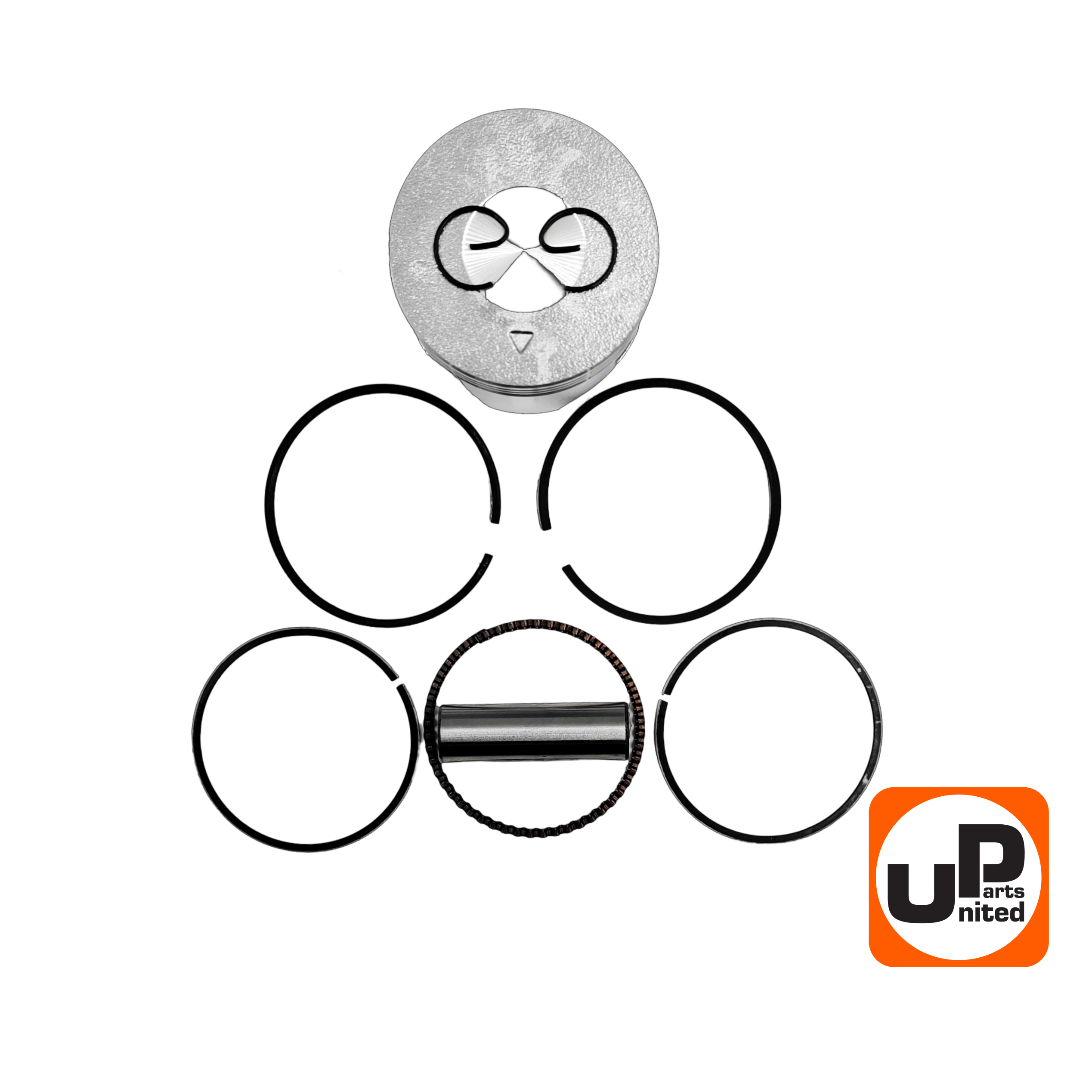 Поршень в сборе UNITED PARTS 154F Ø54мм, шт