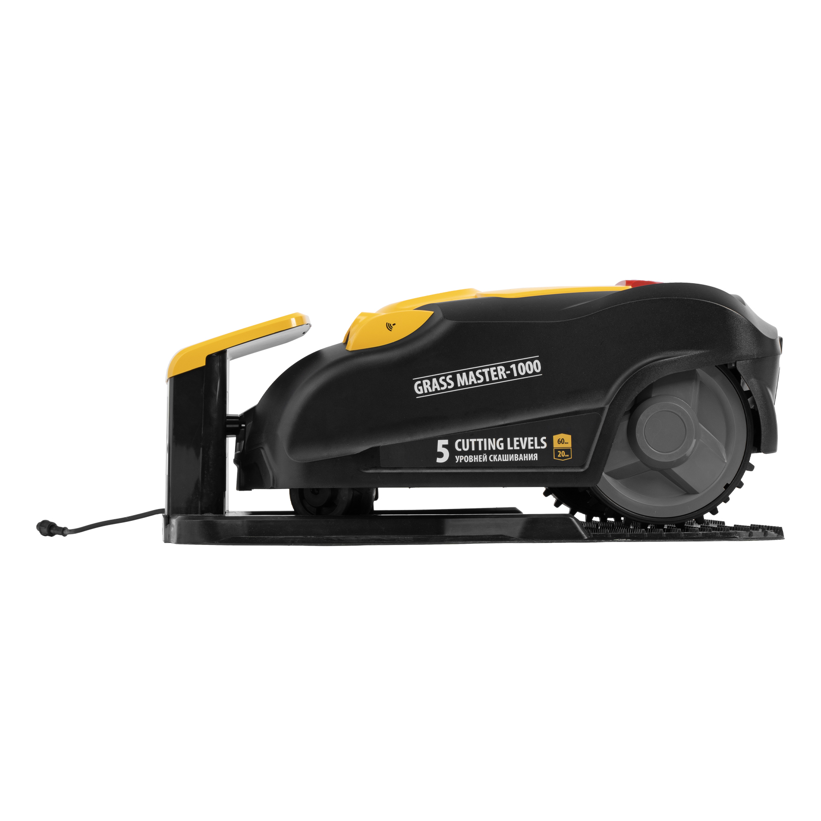 Робот-газонокосилка Grass Master 1000  1000м², 3Ач, 28V, LCD дисплей, Denzel