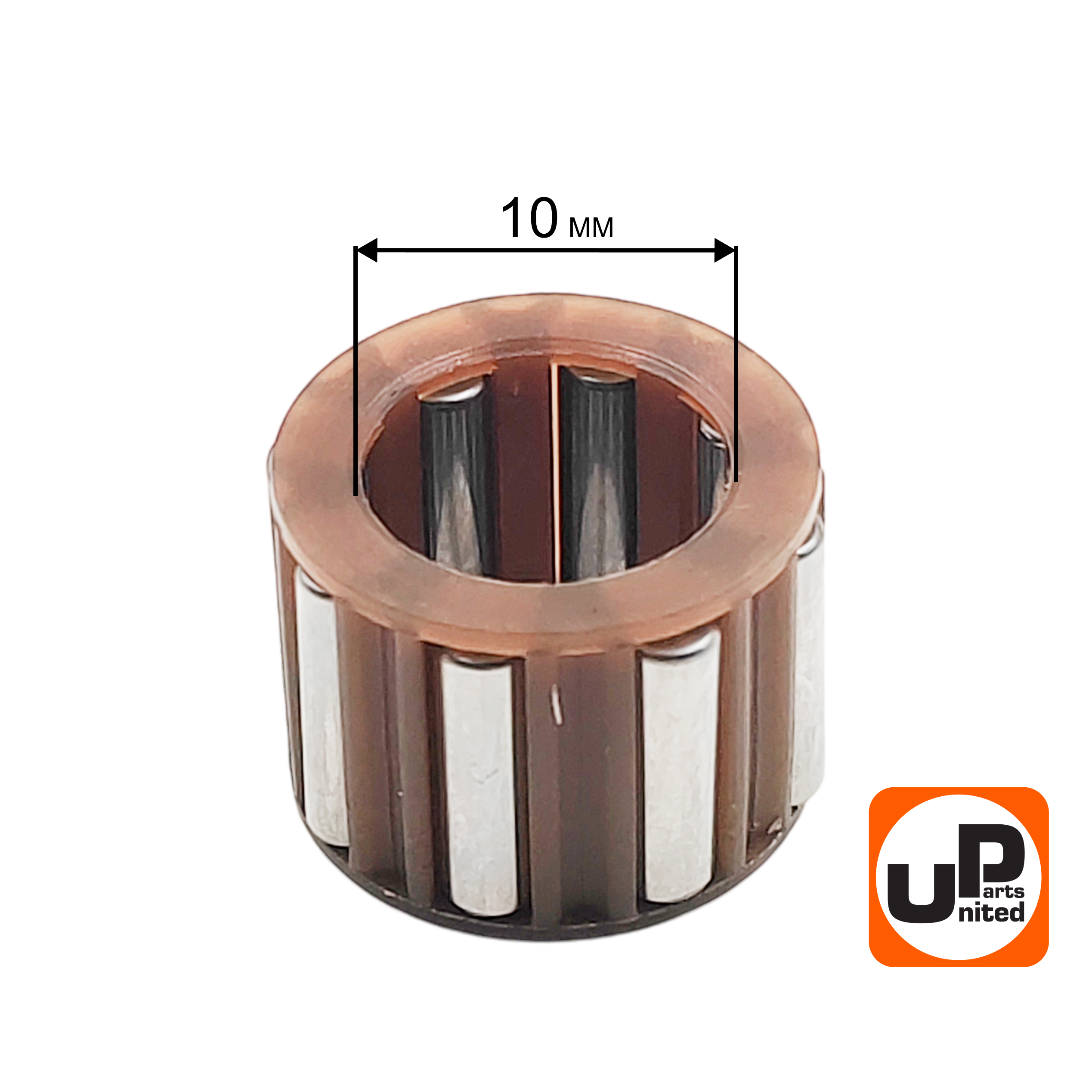 Подшипник игольчатый UNITED PARTS 10×16×12 чашки сцепления для MS361 95120032348 (90-1156), шт